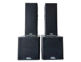  Kit Ativo ( 2X12" Ti + Sub 18" ) 4 Caixas 5000w TOP5002