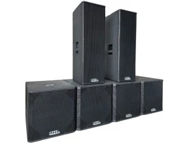 Kit Ativo ( 3x12"Ti + Sub 18" ) TOP 6 Caixas 9600w TOP9604