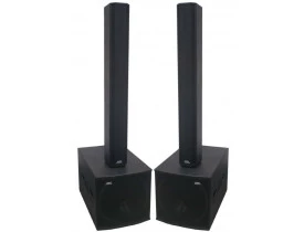 Kit Ativo Line (Coluna 24x2,5" Ti + Sub 18" Compact) 4800w 4 caixas vl4800 (G3)