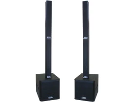 Kit Ativo Line (Coluna 32x 2,5"+ti + Sub 18") 5000w 6 caixas TOP VL5000