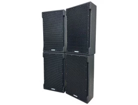 Caixas Ativa + Passivas Coluna Slim Som Ambiente Wave1000